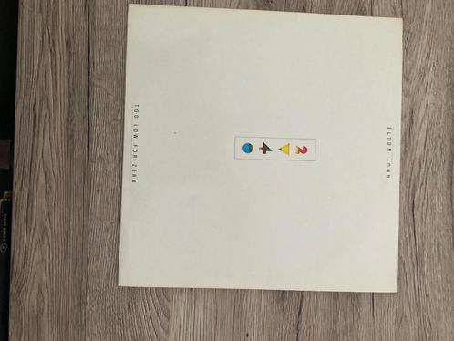 ELTON JOHN - TOO LOW FOR ZERO, Cd's en Dvd's, Vinyl | Pop, Zo goed als nieuw, 1980 tot 2000, Overige formaten, Ophalen of Verzenden