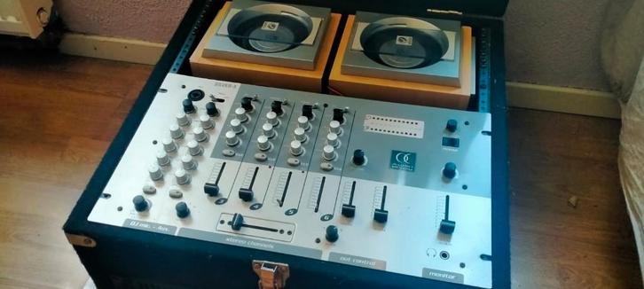 Flycase, ampli+table mixage Audiophony+HP (neuf 1999e), Musique & Instruments, Tables de mixage, Utilisé, 5 à 10 canaux, Entrée micro