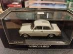 Minichamps VW 1600 de 1966 pearl White 1/43, Enlèvement ou Envoi, Neuf, Voiture, MiniChamps