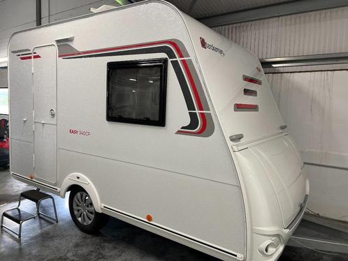 Sterckeman Easy 340 cp zonder keuring, Caravans en Kamperen, Caravans, Bedrijf, tot en met 3, 500 - 750 kg, Treinzit, Sterckeman