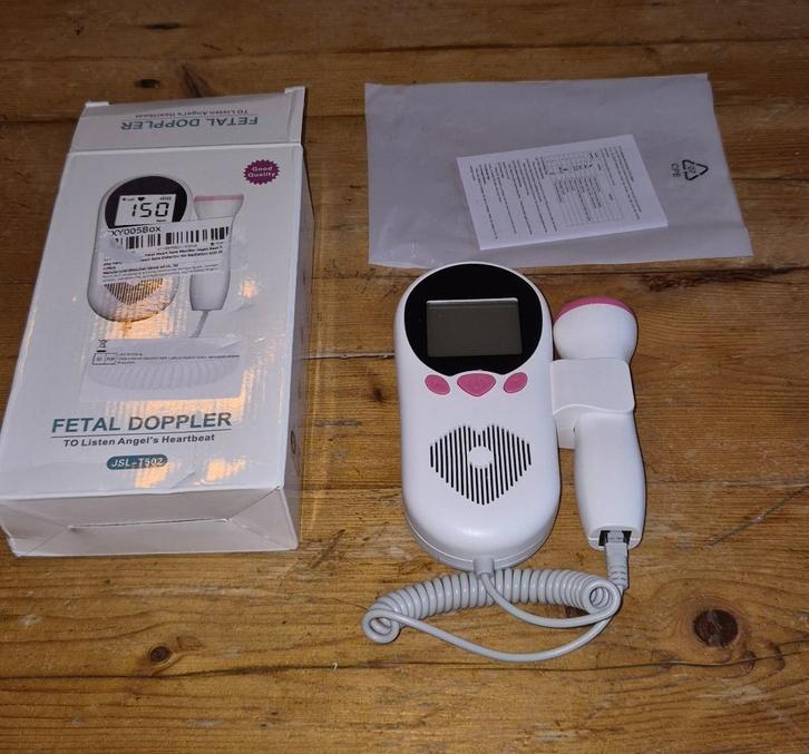 Fetal doppler - Monitor baby hart, Sport en Fitness, Gezondheidsproducten en Wellness, Nieuw, Overige typen, Ophalen