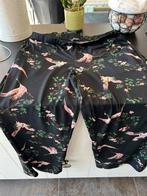 Mooie lange dames broek met print maat 46, Zwart, Maat 46/48 (XL) of groter, Ophalen of Verzenden, Norah