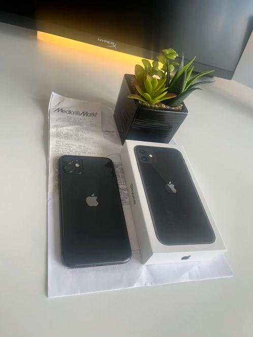 Iphone 11 NOIR 64GB BATTERIE 83%, Telecommunicatie, Mobiele telefoons | Hoesjes en Screenprotectors | Apple iPhone, Zo goed als nieuw