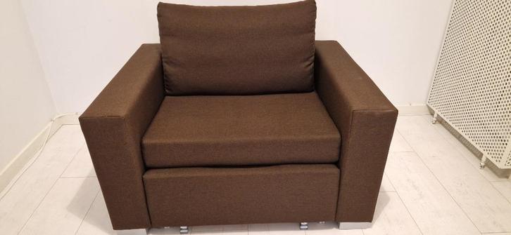Mooi Sofa Bed / Slaapbank, Huis en Inrichting, Slaapkamer | Slaapbanken, Zo goed als nieuw, 90 cm, Bruin, Ophalen