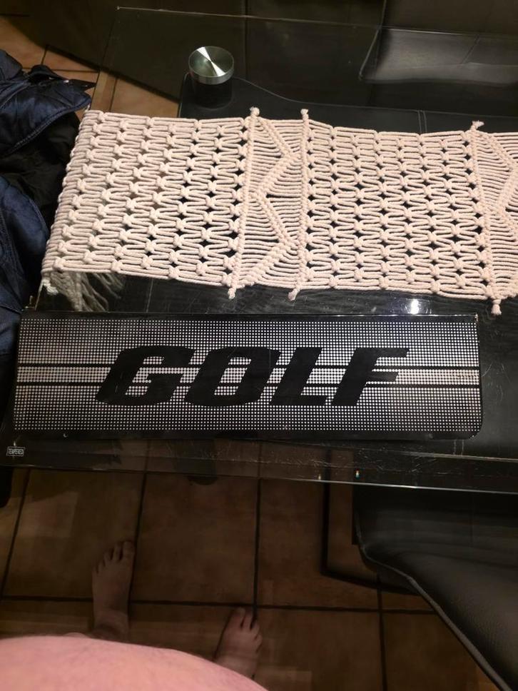 Plaque interfeux Golf mk1 en parfait état, Autos : Pièces & Accessoires, Autres pièces automobiles, Enlèvement ou Envoi