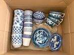 Tassen, kopjes blauw en wit, Huis en Inrichting, Keuken | Servies, Ophalen, Zo goed als nieuw, Overige stijlen, Kop(pen) en/of Schotel(s)