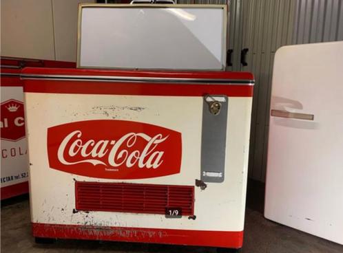 Vintage coca cola koeling - gereviseerd en werkend, Elektronische apparatuur, Koelkasten en IJskasten, Refurbished, Zonder vriesvak