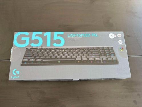 Logitech G515 lightspeed TKL Wireless keyboard, Computers en Software, Toetsenborden, Zo goed als nieuw, Azerty, Draadloos, Gaming toetsenbord