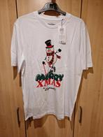 T-shirt Noël neuf Jack & Jones M, Maat 48/50 (M), Wit, Nieuw, Ophalen of Verzenden