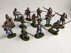 IMEX/Accurate ACW Zuidelijke infanterie, 13 figuurtjes 1/32, Gebruikt, Figuurtje(s), Ophalen of Verzenden, Historisch