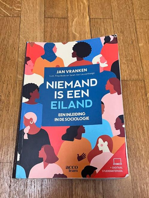 Jan Vranken - Niemand is een eiland, Boeken, Wetenschap, Zo goed als nieuw, Ophalen of Verzenden