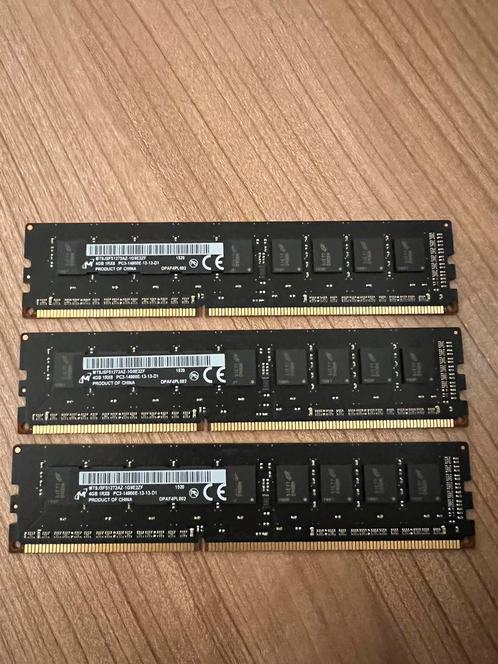 Apple Hynix 12GB DDR3 ECC RAM 1866 MHz Mac Pro late 2013, Informatique & Logiciels, Mémoire RAM, Comme neuf, Desktop, DDR3, Enlèvement ou Envoi