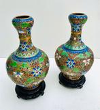 Chinees vazen Champlevé techniek circa 1920, Ophalen of Verzenden
