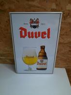 Duvel pour panneau d'affichage en étain, Enlèvement ou Envoi, Comme neuf, Panneau publicitaire