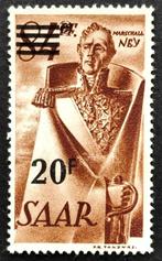 SAAR: Marshal Ney overdruk 1947 RARE!, Postzegels en Munten, Overige periodes, Ophalen of Verzenden