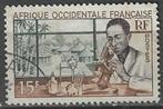 Frans-Occidentaal-Afrika 1953 - Yvert 48 - Sociaal werk (ST), Timbres & Monnaies, Timbres | Afrique, Affranchi, Envoi, Autres pays