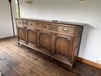 Prachtige Antiek Buffetkast met koper beslag, Huis en Inrichting, Kasten | Buffetkasten, Ophalen, Gebruikt, Eikenhout, 200 cm of meer