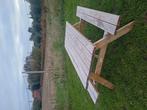 Zitbank (hout), Tuin en Terras, Tuinbanken, Ophalen, Zo goed als nieuw, Hout