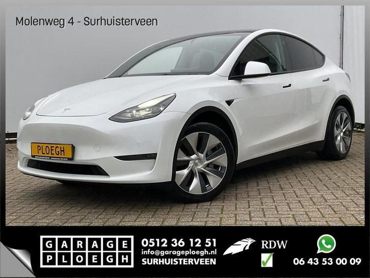 Tesla Model Y Long Range AWD 75 kWh Autopilot Stoelverw voor, Auto's, Tesla, Bedrijf, 4x4, ABS, Adaptive Cruise Control, Airbags