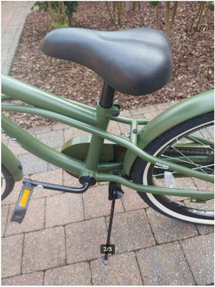 Nogan Harley Kinderfiets 20 inch Leger Groen, Fietsen en Brommers, Fietsen | Kinderfietsjes, Ophalen