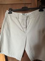 Bermuda Xandres m 36 linnen, beige m 40:, Kleding | Dames, Ophalen of Verzenden, Zo goed als nieuw, Beige