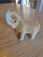 stenen beeldje olifant - 10cm hoog, Ophalen, Zo goed als nieuw, Dier