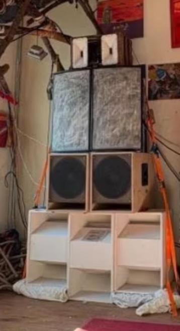 soundsystem te koop, geladen of ongeladen, Audio, Tv en Foto, Luidsprekerboxen, Ophalen, Gebruikt, JBL, Complete surroundset