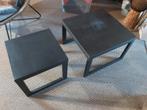 Salontafel in industriële stijl, Huis en Inrichting, Tafels | Salontafels, Ophalen, Gebruikt, Vierkant, Industriel