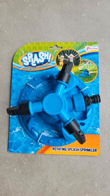 Nieuwe ronddraaiende watersproeier / sprinkler "splash", Enlèvement ou Envoi, Neuf