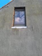 Draai-kipraam, H148 x B98, kwartsgrijs buiten, wit binnen., Doe-het-zelf en Bouw, Raamkozijnen en Schuifdeuren, Ophalen, Gebruikt