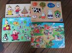 houten puzzels, Kinderen en Baby's, Ophalen, Minder dan 10 stukjes, Gebruikt, 6 maanden tot 2 jaar