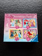 Puzzels prinsessen - 4 stuks, Ophalen, 10 tot 50 stukjes, Gebruikt, 2 tot 4 jaar