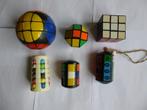 6X VERSCHILLENDE RUBIK KUBUSSEN JAREN 80, Hobby en Vrije tijd, Denksport en Puzzels, Verzenden, Gebruikt, Rubik's of 3D-puzzel
