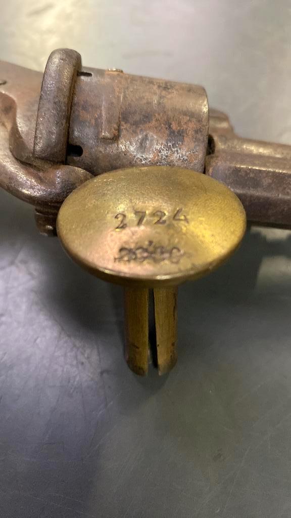 Vieux bouchon carabine armee belge, Verzamelen, Militaria | Algemeen, Ophalen of Verzenden