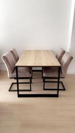 Eettafel met stoelen, Huis en Inrichting, Complete eetkamers, Ophalen, Zo goed als nieuw