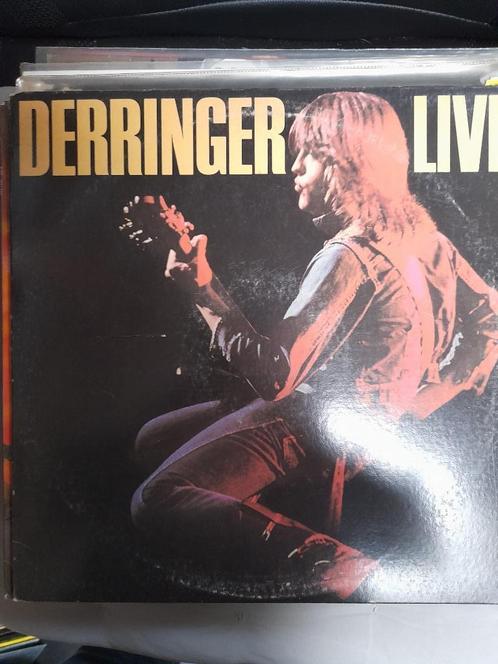 lp - derringer - live, Cd's en Dvd's, Vinyl | Rock, Gebruikt, Overige genres, 12 inch, Ophalen of Verzenden