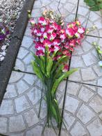 16 Fluo/fel Roze 60cm lang kunstbloemen, Ophalen of Verzenden, Gebruikt, Binnen