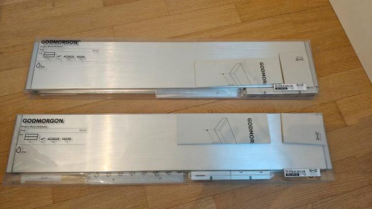 Ikea Godmorgon LED badkamer verlichting 70 cm (2 stuks), Huis en Inrichting, Lampen | Overige, Nieuw, Ophalen of Verzenden