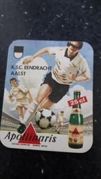 Tapis à bière de football vintage Apolinaris Eendracht Alost, Affiche, Image ou Autocollant, Enlèvement ou Envoi, Neuf