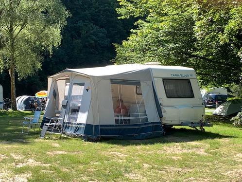 TE HUUR Caravan < 750 kg voor gewoon rijbewijs B, Caravans en Kamperen, Caravans, Particulier, tot en met 3, 500 - 750 kg, Treinzit