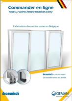 deceuninck chassis portes et baies vitrées livraison offerte, Ophalen of Verzenden, Nieuw