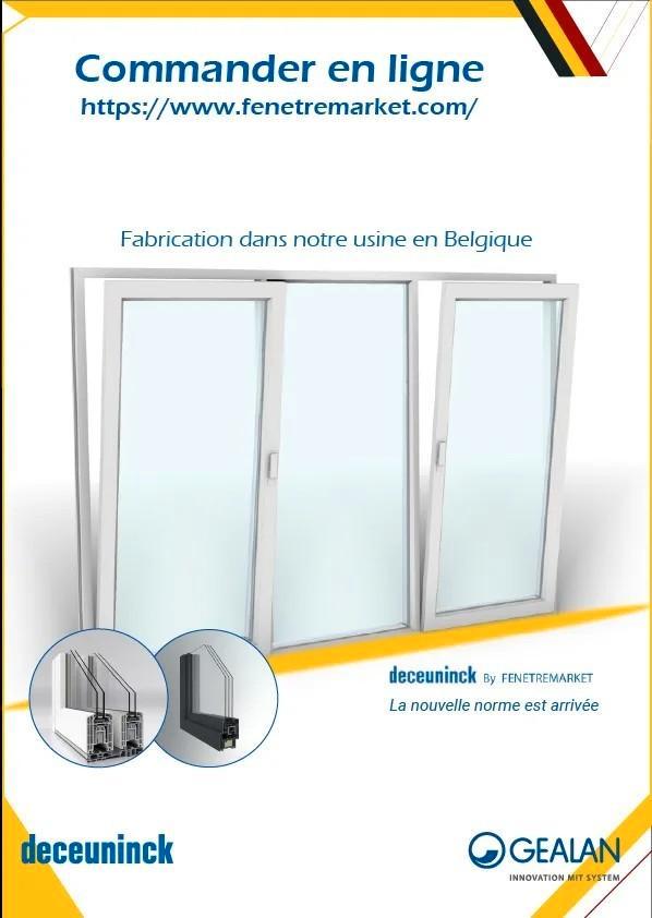 deceuninck chassis portes et baies vitrées livraison offerte, Doe-het-zelf en Bouw, Raamkozijnen en Schuifdeuren, Nieuw, Ophalen of Verzenden