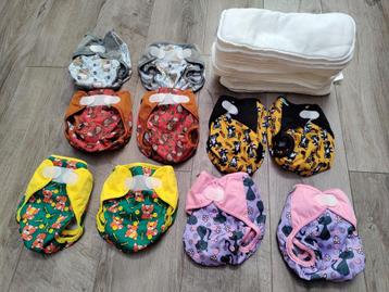 Couches lavables avec insert - BUM - 100% neuves, Enlèvement, Neuf