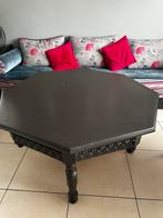 Table salon marocain sculptée, Maison & Meubles, Tables | Tables de salon, Teck, 100 à 150 cm, 100 à 150 cm, Enlèvement