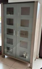 Vitrinekast, Huis en Inrichting, Kasten | Vitrinekasten, Ophalen, Gebruikt, 100 tot 150 cm, Modern landelijk
