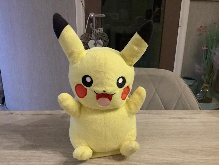 Pokemon Pikachu pluche character (Geluid) (27 cm), Kinderen en Baby's, Speelgoed | Knuffels en Pluche, Gebruikt, Overige typen