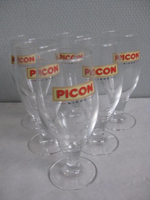 Picon Biére glas 25 cl met volume opdruk  33 cl voor Picon., Verzamelen, Glas en Drinkglazen, Nieuw, Borrel- of Shotglas, Ophalen of Verzenden