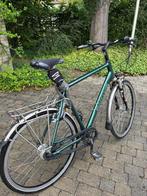 Donkergroene herenfiets merk Santos trekking comfort, Versnellingen, Zo goed als nieuw, 65 cm of meer, Ophalen