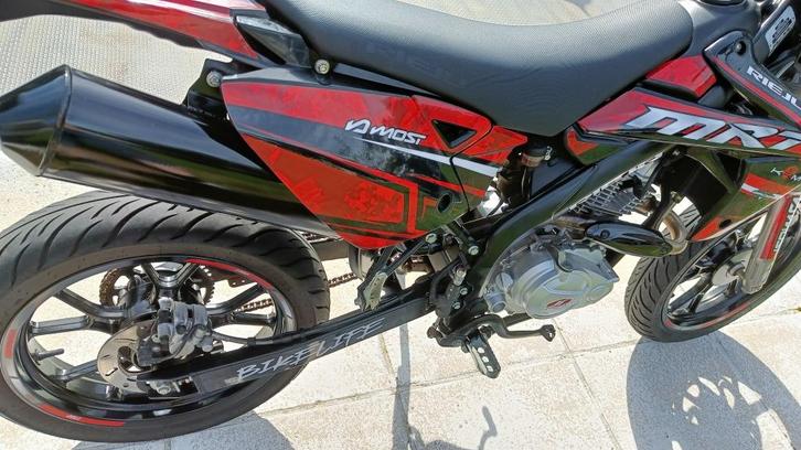 Rieju MRT 125 Supermotard Customized, Motoren, Motoren | Overige merken, Particulier, SuperMoto, 11 kW of minder, 1 cilinder, Minimaal motorrijbewijs A1