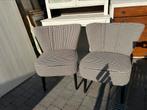 2 retro zeteltjes, Huis en Inrichting, Zetels | Zetels, Ophalen of Verzenden, Zo goed als nieuw